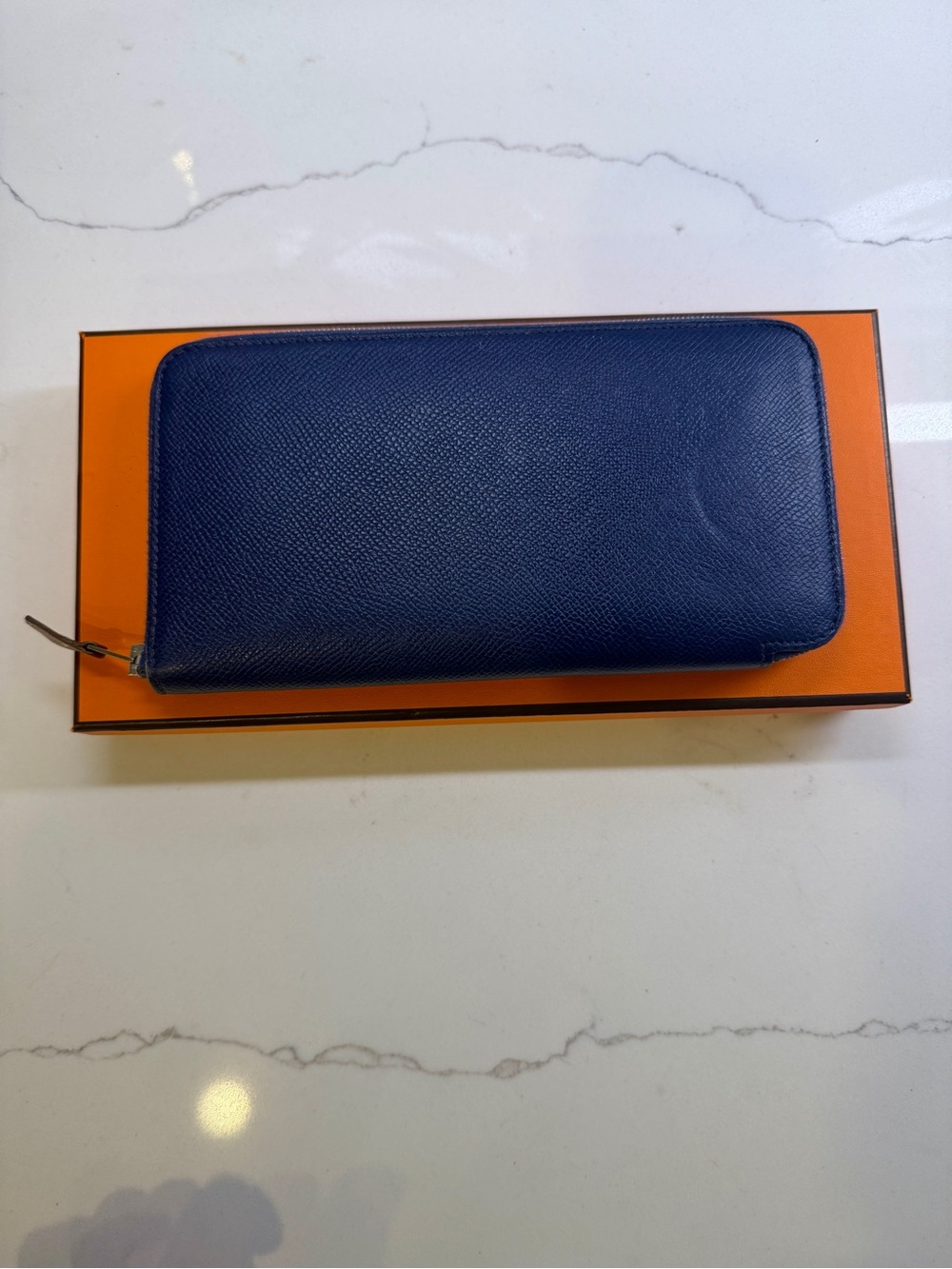 Hermès Silk’In Classique long wallet